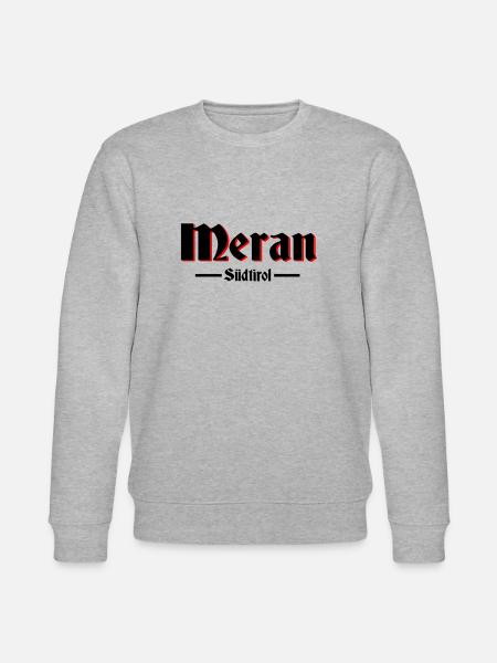 Meran Südtirol - Stanley/Stella Unisex Bio-Sweatshirt CHANGER - Grau meliert