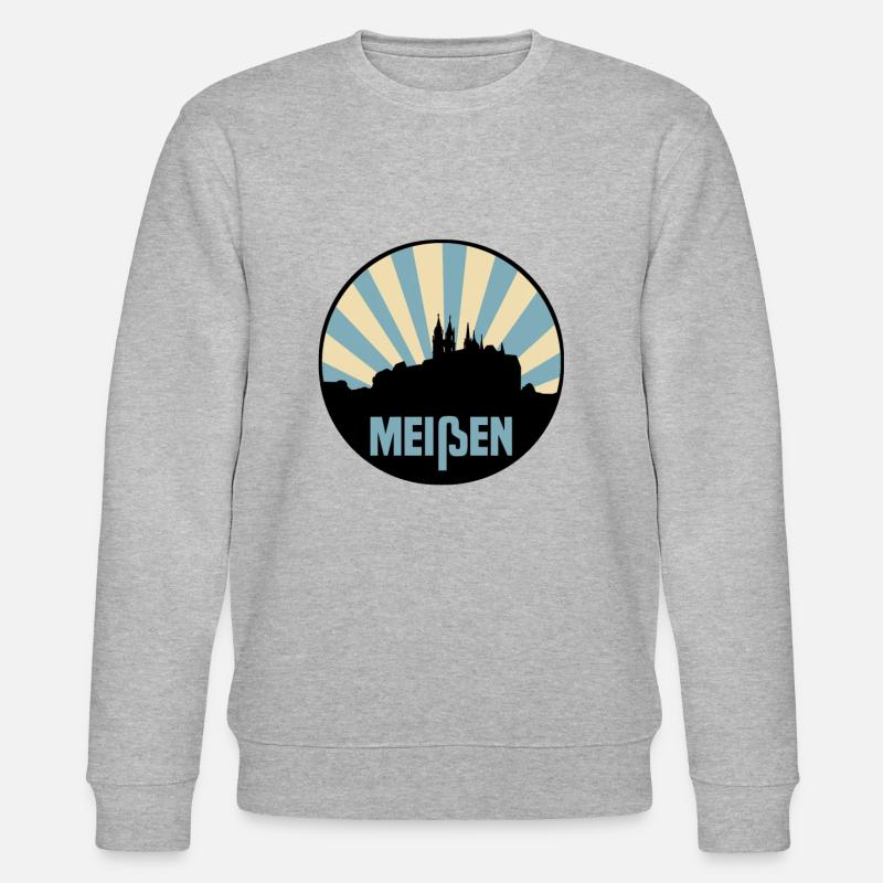 Meißen - Stanley/Stella Unisex Bio-Sweatshirt CHANGER  - Grau meliert