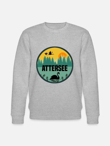 Attersee - Stanley/Stella Unisex Bio-Sweatshirt CHANGER - Grau meliert