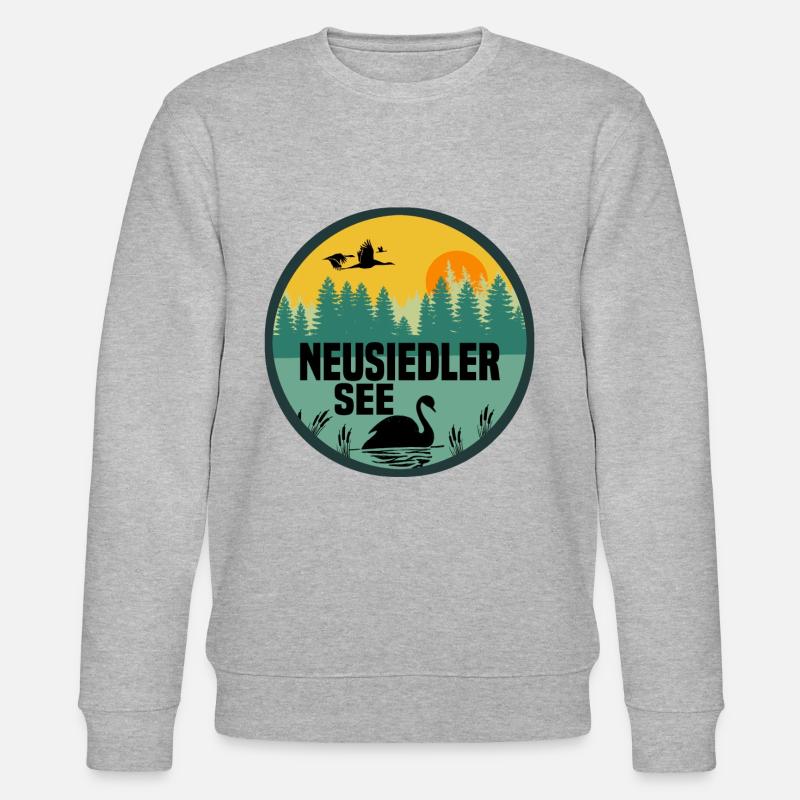 Neusiedler See - Stanley/Stella Unisex Bio-Sweatshirt CHANGER  - Grau meliert
