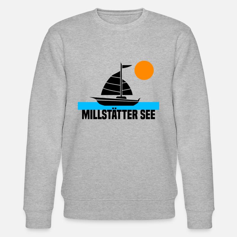 Millstätter See - Stanley/Stella Unisex Bio-Sweatshirt CHANGER  - Grau meliert