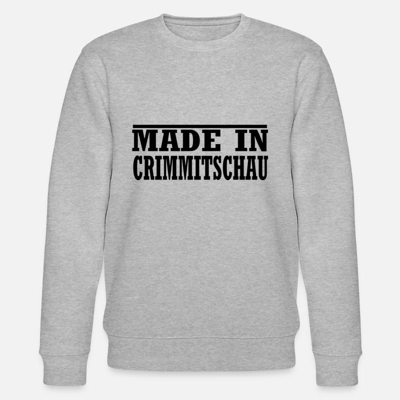 Crimmitschau - Stanley/Stella Unisex Bio-Sweatshirt CHANGER  - Grau meliert