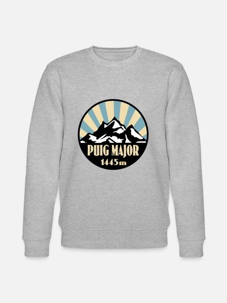 Mallorca PUIG MAJOR - Stanley/Stella Unisex Bio-Sweatshirt CHANGER  - Grau meliert