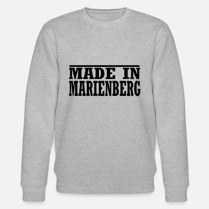 Marienberg - Stanley/Stella Unisex Bio-Sweatshirt CHANGER  - Grau meliert
