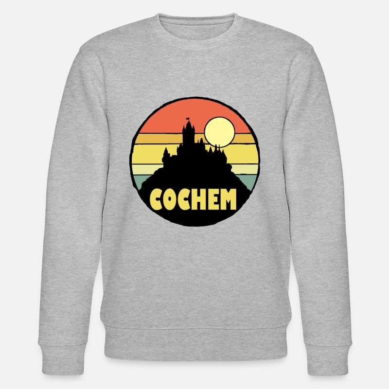 Reichsburg Cochem - Stanley/Stella Unisex Bio-Sweatshirt CHANGER  - Grau meliert