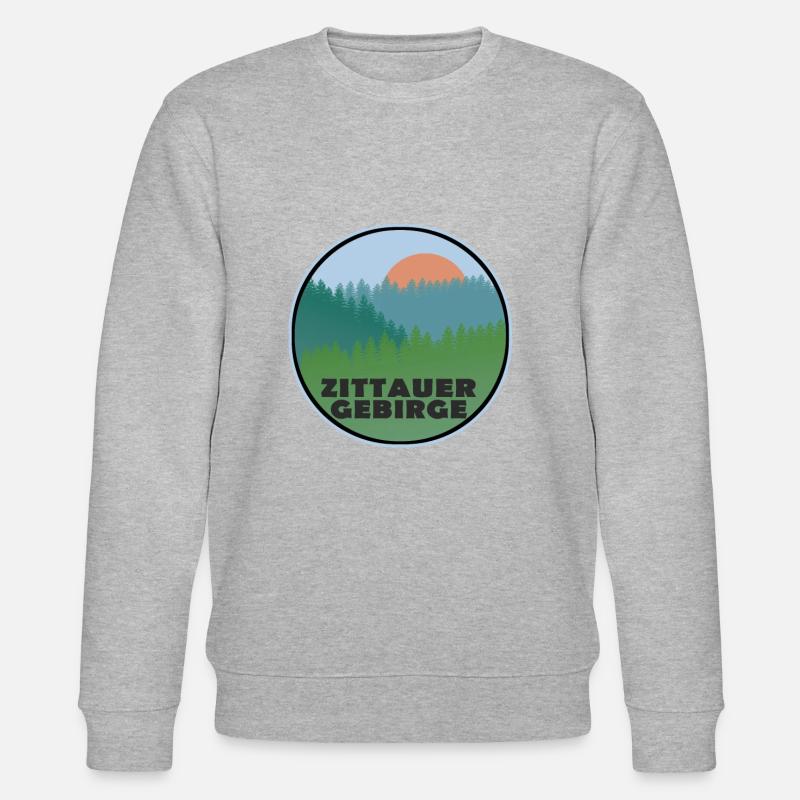 Zittauer Gebirge - Stanley/Stella Unisex Bio-Sweatshirt CHANGER  - Grau meliert