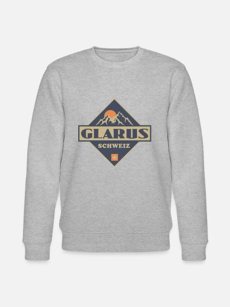 Glarus - Stanley/Stella Unisex Bio-Sweatshirt CHANGER - Grau meliert