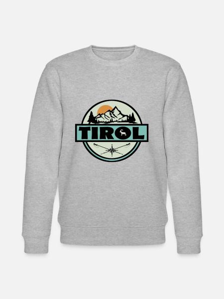 Tirol - Stanley/Stella Unisex Bio-Sweatshirt CHANGER - Grau meliert