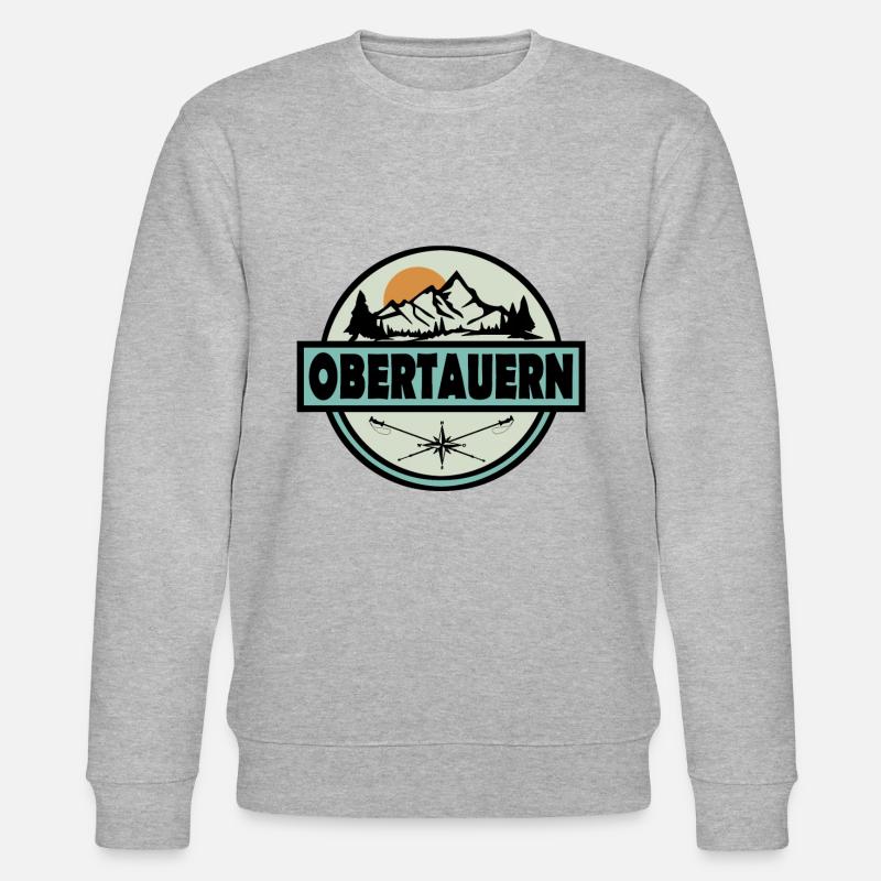Obertauern - Stanley/Stella Unisex Bio-Sweatshirt CHANGER  - Grau meliert