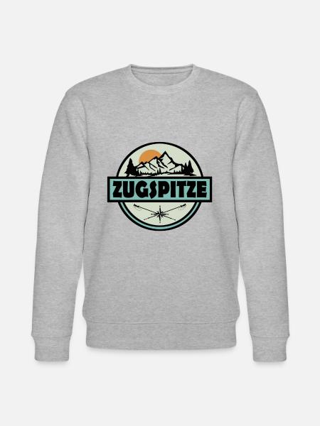 Zugspitze - Stanley/Stella Unisex Bio-Sweatshirt CHANGER  - Grau meliert