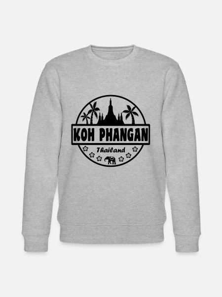 Koh Phangan Thailand - Stanley/Stella Unisex Bio-Sweatshirt CHANGER  - Grau meliert