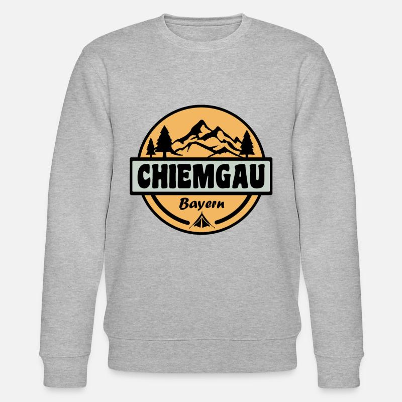 Chiemgau - Stanley/Stella Unisex Bio-Sweatshirt CHANGER  - Grau meliert