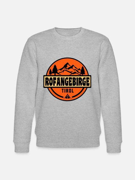Rofangebirge - Stanley/Stella Unisex Bio-Sweatshirt CHANGER - Grau meliert