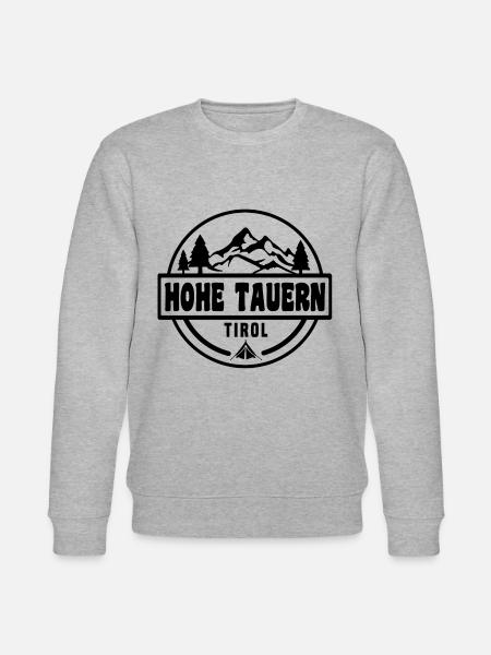 Hohe Tauern - Stanley/Stella Unisex Bio-Sweatshirt CHANGER  - Grau meliert