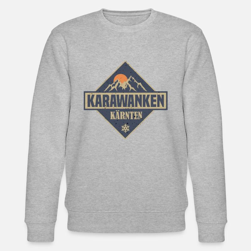 Karawanken - Stanley/Stella Unisex Bio-Sweatshirt CHANGER  - Grau meliert