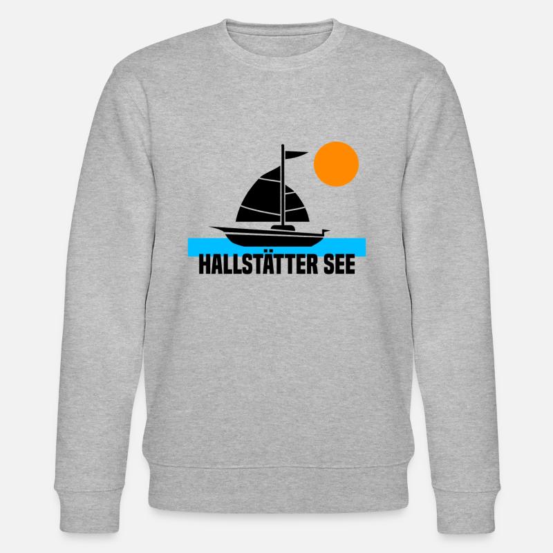 Hallstätter See - Stanley/Stella Unisex Bio-Sweatshirt CHANGER  - Grau meliert