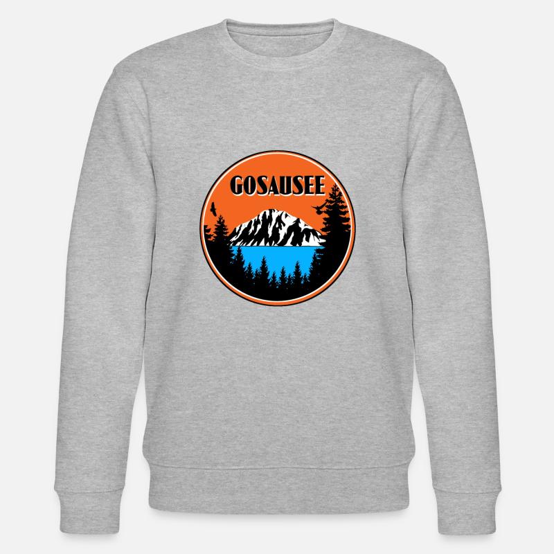 Gosausee - Stanley/Stella Unisex Bio-Sweatshirt CHANGER  - Grau meliert