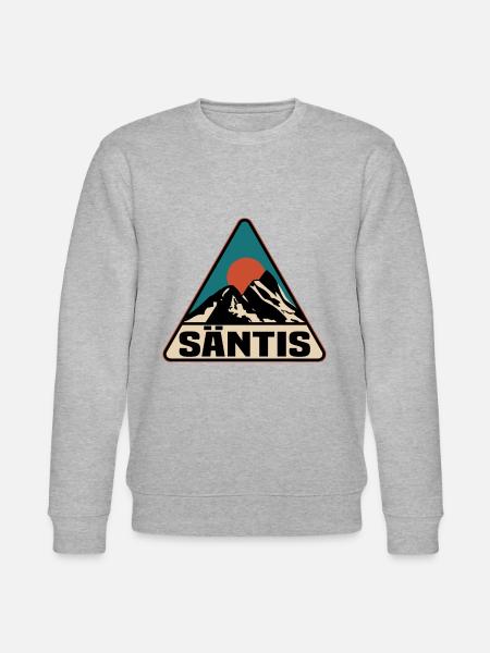 Säntis Suisse - Sweat bio CHANGER Stanley/Stella Unisexe - gris chiné