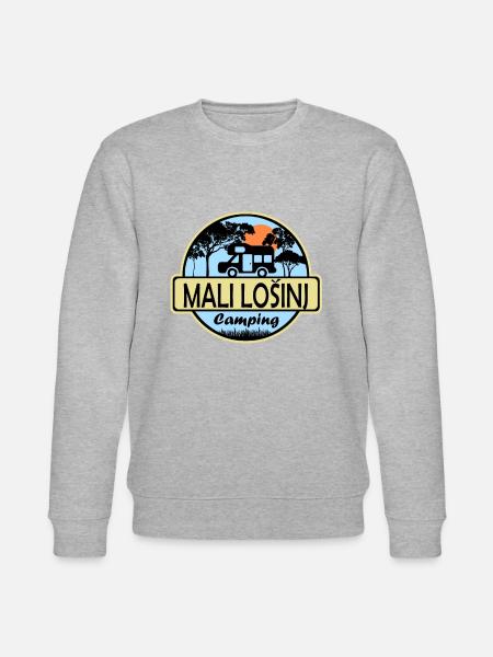 Mali Losinj Camping - Stanley/Stella Unisex Bio-Sweatshirt CHANGER - Grau meliert
