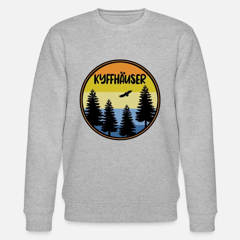 Kyffhäuser - Stanley/Stella Unisex Bio-Sweatshirt CHANGER  - Grau meliert