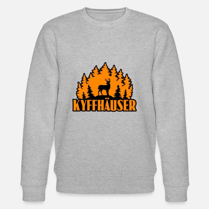 Kyffhäuser - Stanley/Stella Unisex Bio-Sweatshirt CHANGER  - Grau meliert