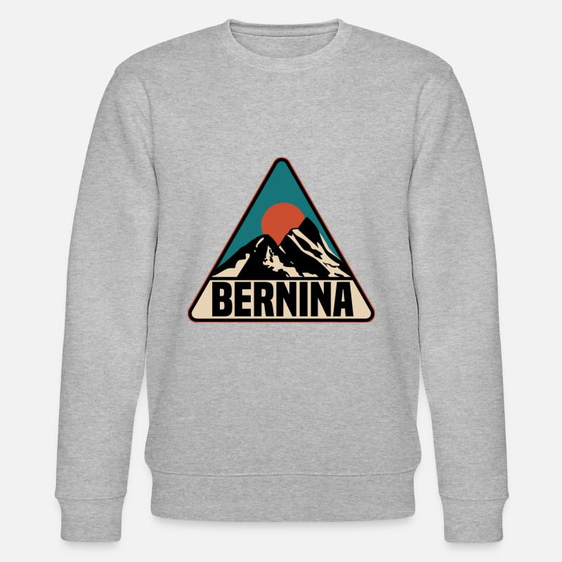 Bernina - Stanley/Stella Unisex Bio-Sweatshirt CHANGER  - Grau meliert
