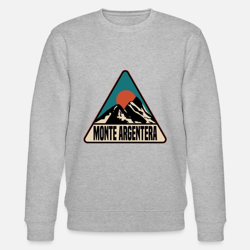 Monte Argentera - Sweat bio CHANGER Stanley/Stella Unisexe - gris chiné
