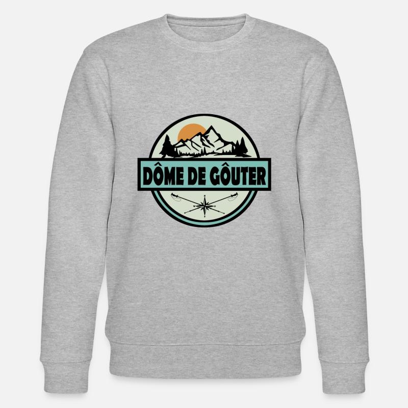 Dôme de Gouter - Sweat bio CHANGER Stanley/Stella Unisexe - gris chiné