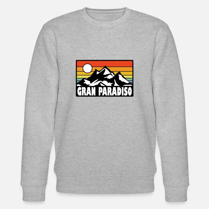 Gran Paradiso - Stanley/Stella CHANGER Unisex Organic Sweatshirt - heather grey