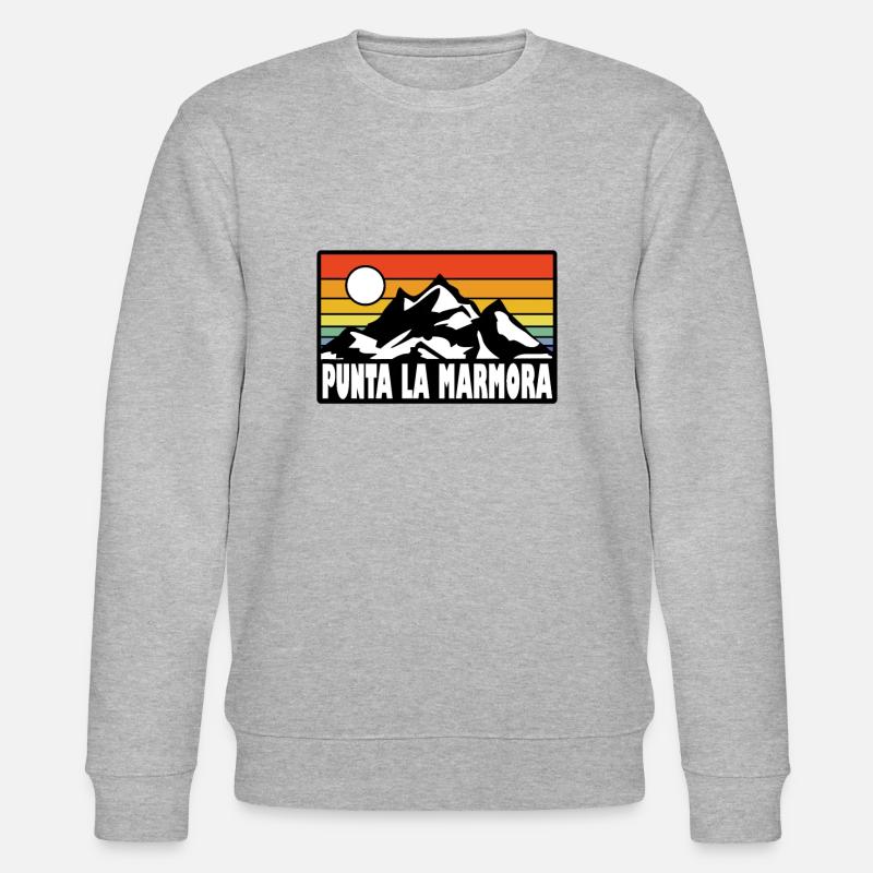 Punta La Marmora - Sweat bio CHANGER Stanley/Stella Unisexe - gris chiné