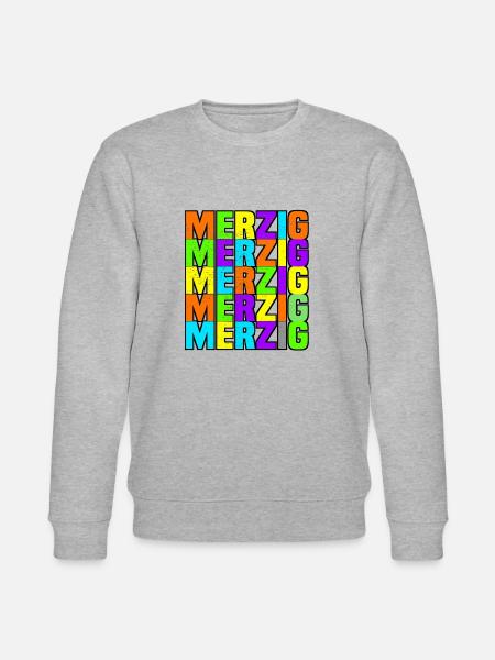 merzig saar - Stanley/Stella Unisex Bio-Sweatshirt CHANGER - Grau meliert