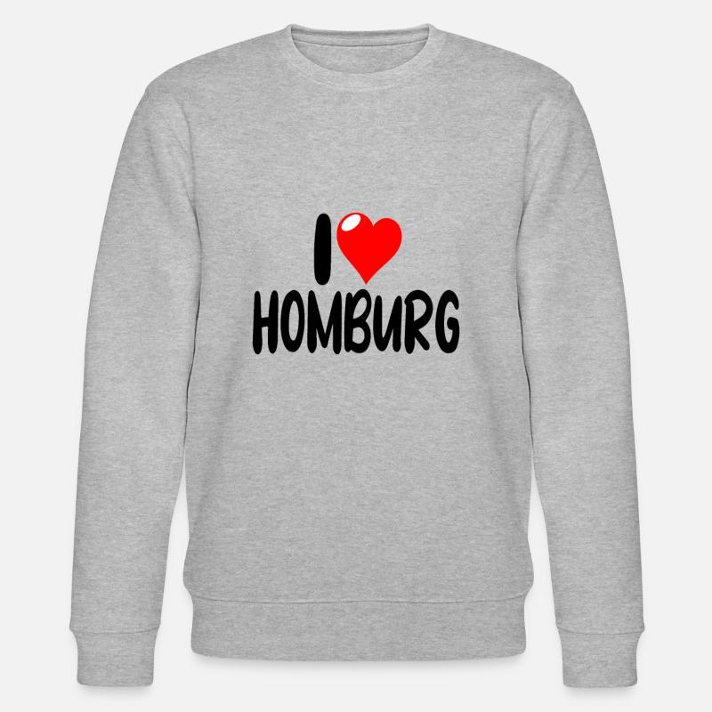 Homburg - Stanley/Stella Unisex Bio-Sweatshirt CHANGER  - Grau meliert