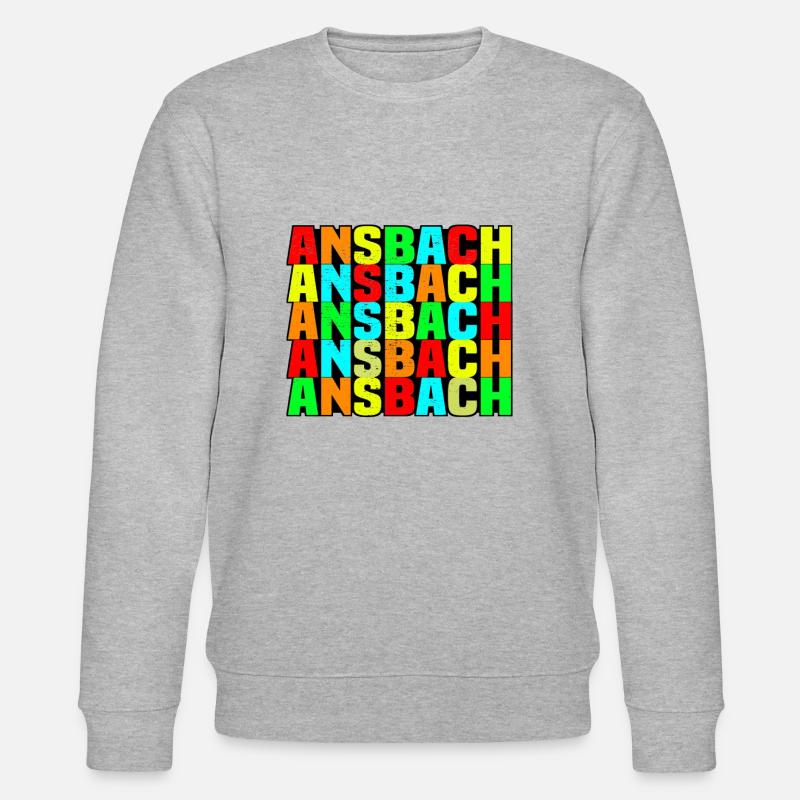 Ansbach - Stanley/Stella Unisex Bio-Sweatshirt CHANGER  - Grau meliert
