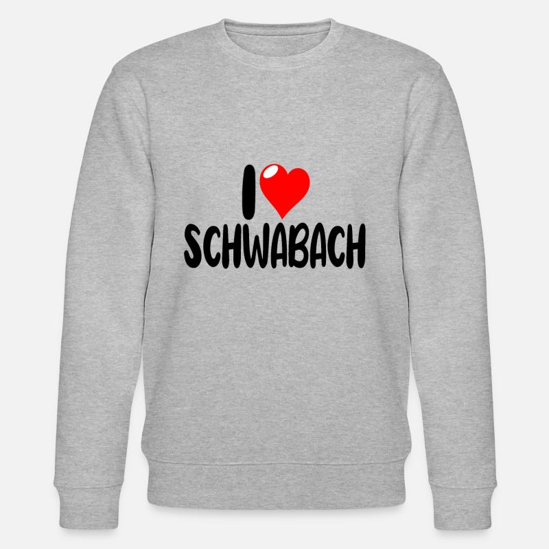 Schwabach - Stanley/Stella Unisex Bio-Sweatshirt CHANGER  - Grau meliert