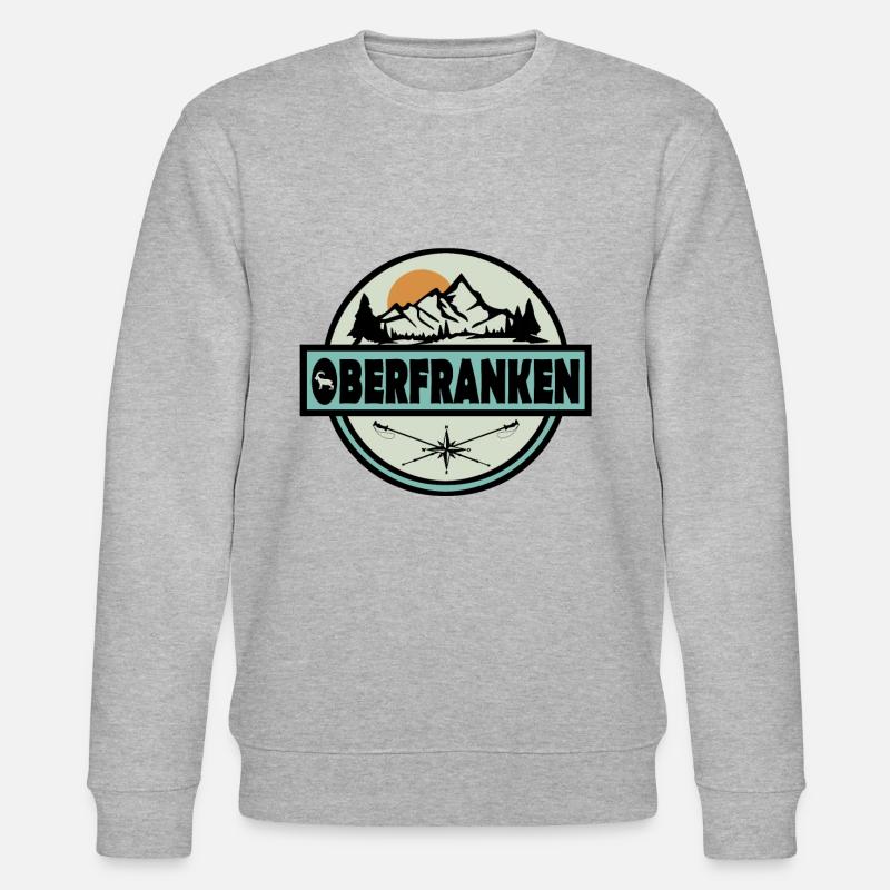 Oberfranken - Stanley/Stella Unisex Bio-Sweatshirt CHANGER  - Grau meliert