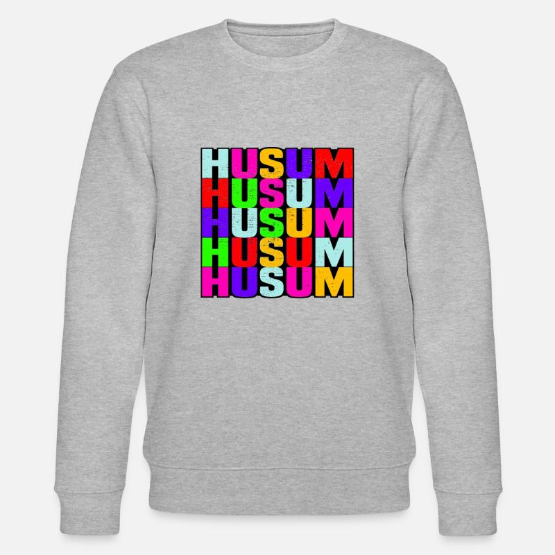 Husum - Stanley/Stella Unisex Bio-Sweatshirt CHANGER  - Grau meliert