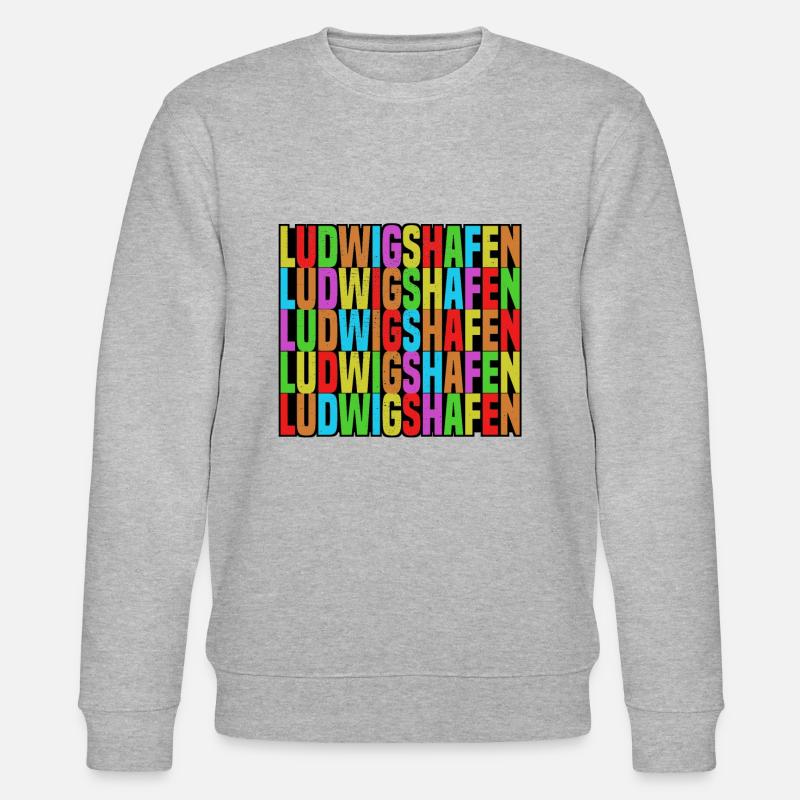 ludwigshafen - Stanley/Stella Unisex Bio-Sweatshirt CHANGER - Grau meliert