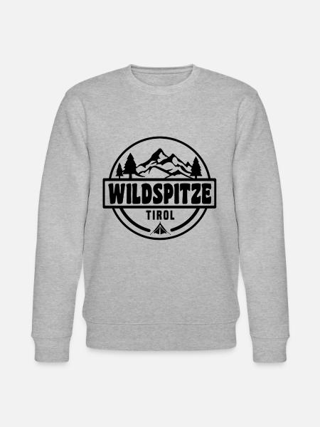 Wildspitze - Stanley/Stella Unisex Bio-Sweatshirt CHANGER  - Grau meliert
