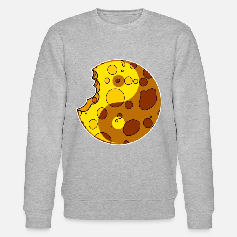 Fromage Yin Yang - Sweat bio CHANGER Stanley/Stella Unisexe - gris chiné