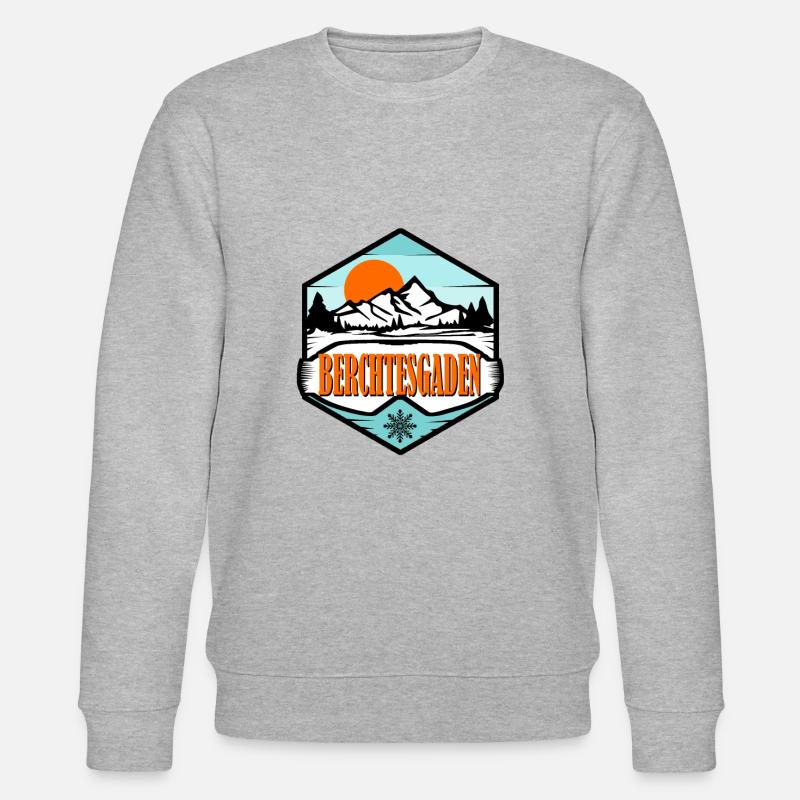 Berchtesgaden - Stanley/Stella Unisex Bio-Sweatshirt CHANGER  - Grau meliert