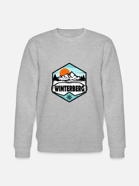 Winterberg - Stanley/Stella Unisex Bio-Sweatshirt CHANGER - Grau meliert