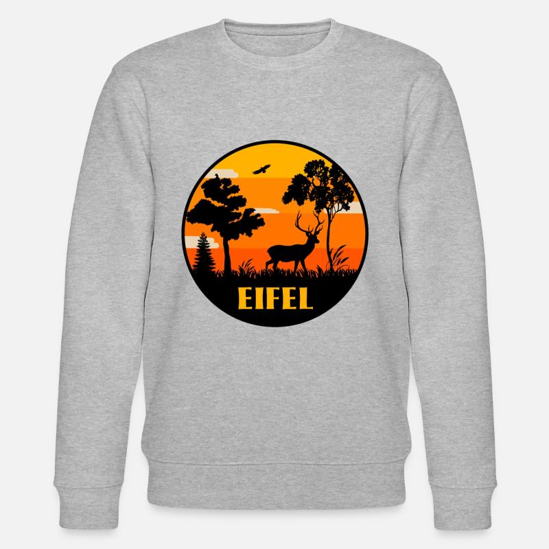 Eifel 02 - Stanley/Stella Unisex Bio-Sweatshirt CHANGER  - Grau meliert