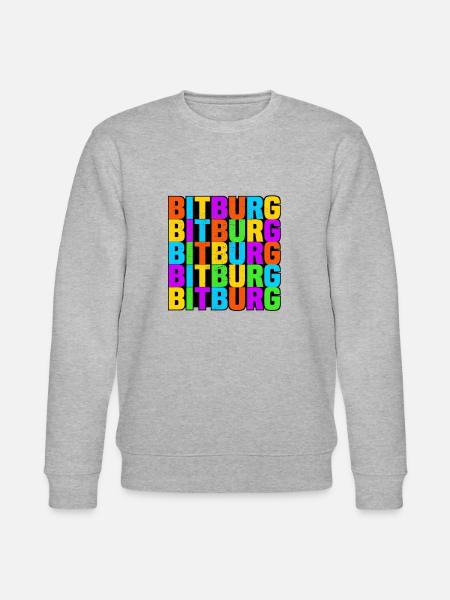 Bitburg - Stanley/Stella Unisex Bio-Sweatshirt CHANGER  - Grau meliert
