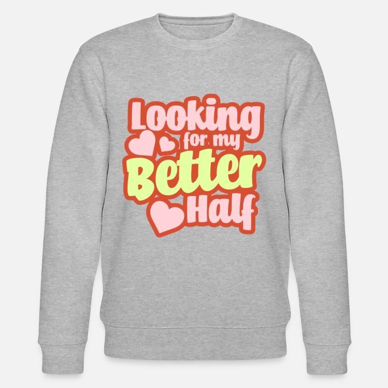 Valentines - Sweat bio CHANGER Stanley/Stella Unisexe - gris chiné