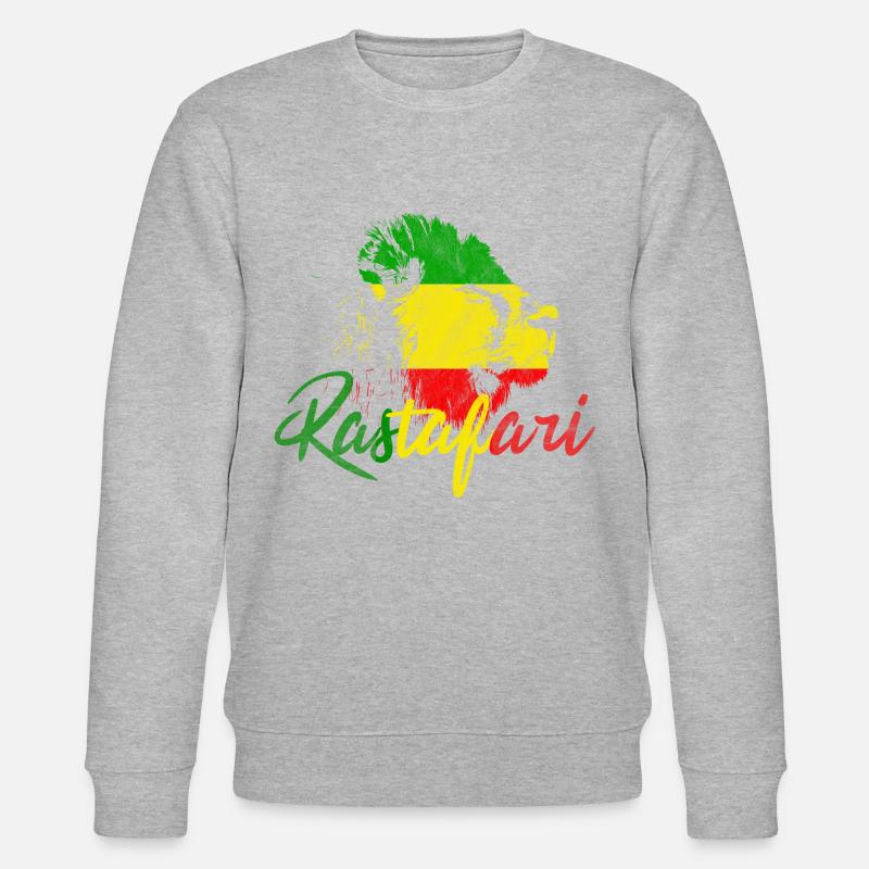 rastafari - Stanley/Stella Unisex Bio-Sweatshirt CHANGER  - Grau meliert