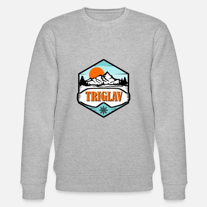 Le Triglav - Sweat bio CHANGER Stanley/Stella Unisexe - gris chiné