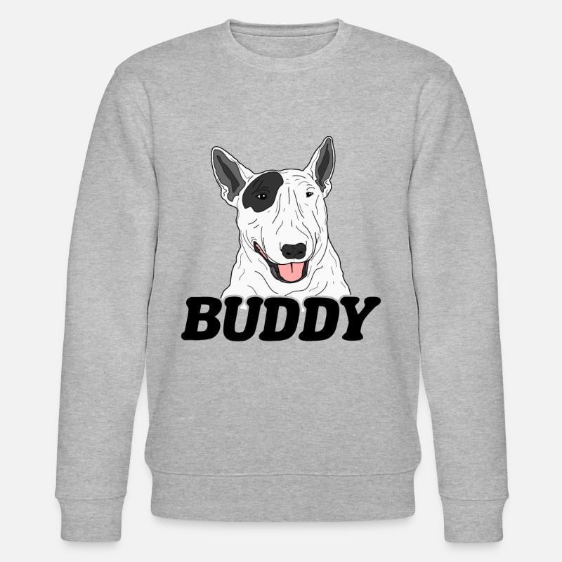 bull-terrier - Sweat bio CHANGER Stanley/Stella Unisexe - gris chiné