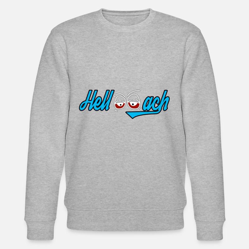 Hellwach - Stanley/Stella Unisex Bio-Sweatshirt CHANGER  - Grau meliert