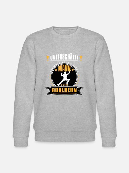 Alter Mann Bouldern - Stanley/Stella Unisex Bio-Sweatshirt CHANGER -