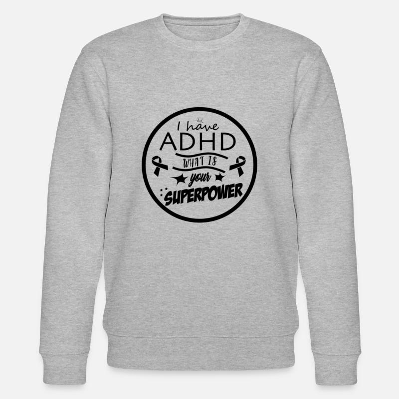 Adhs - Stanley/Stella Unisex Bio-Sweatshirt CHANGER  - Grau meliert